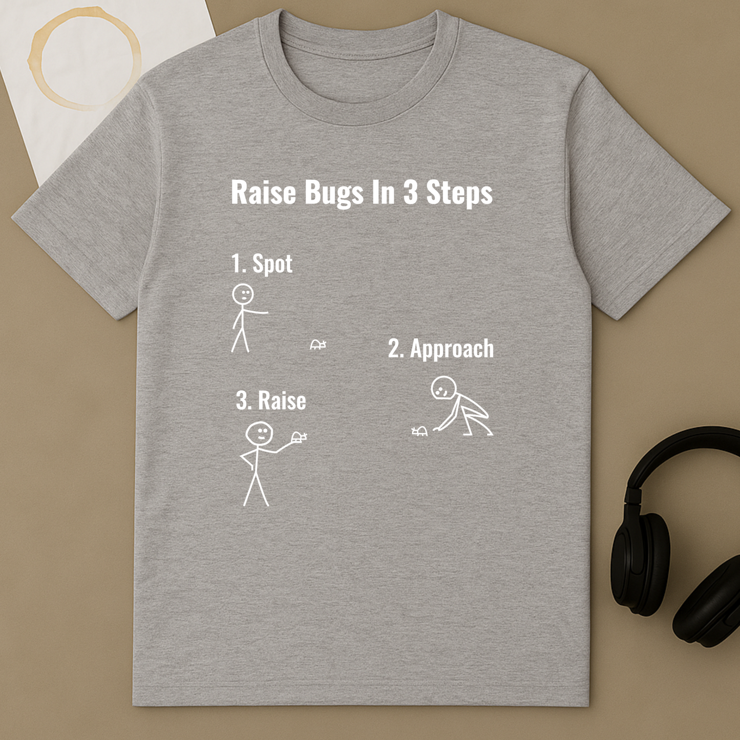 Raise Bugs in 3 Steps