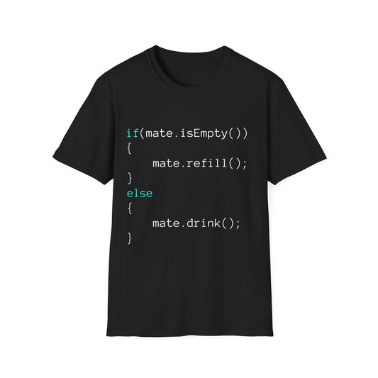 Mate Drink Coder Shirt