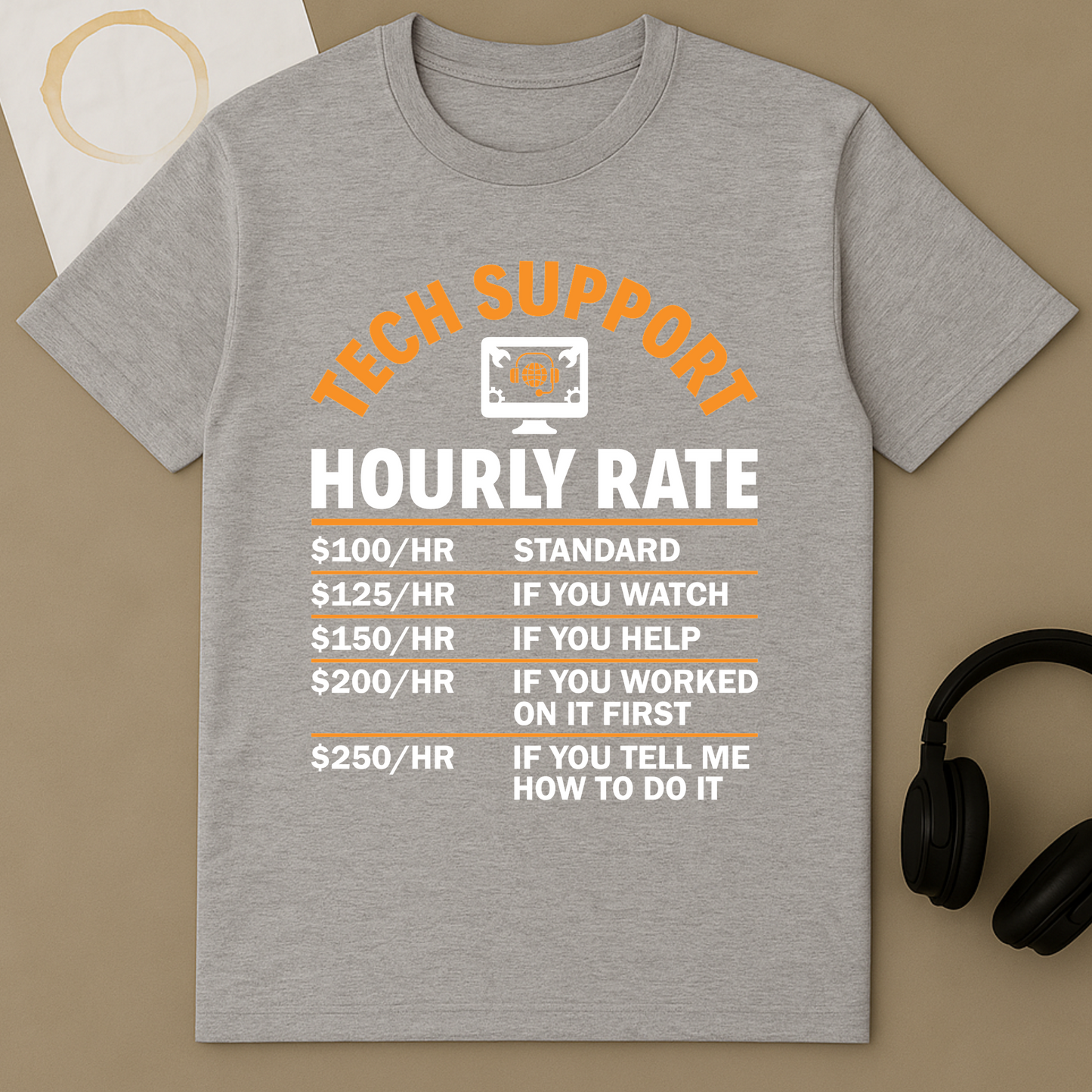 Tech Support Hourly Rate