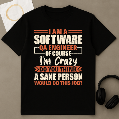 I Am A Software QA Engineer