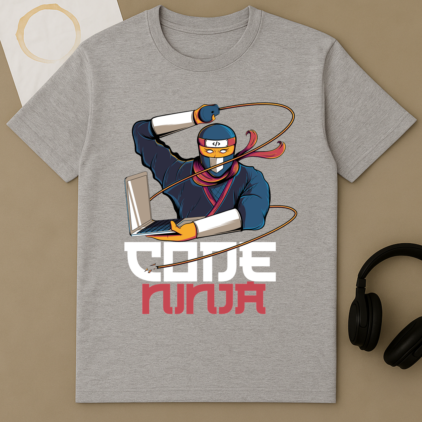 Code Ninja Funny Programmer Coding Developer Design