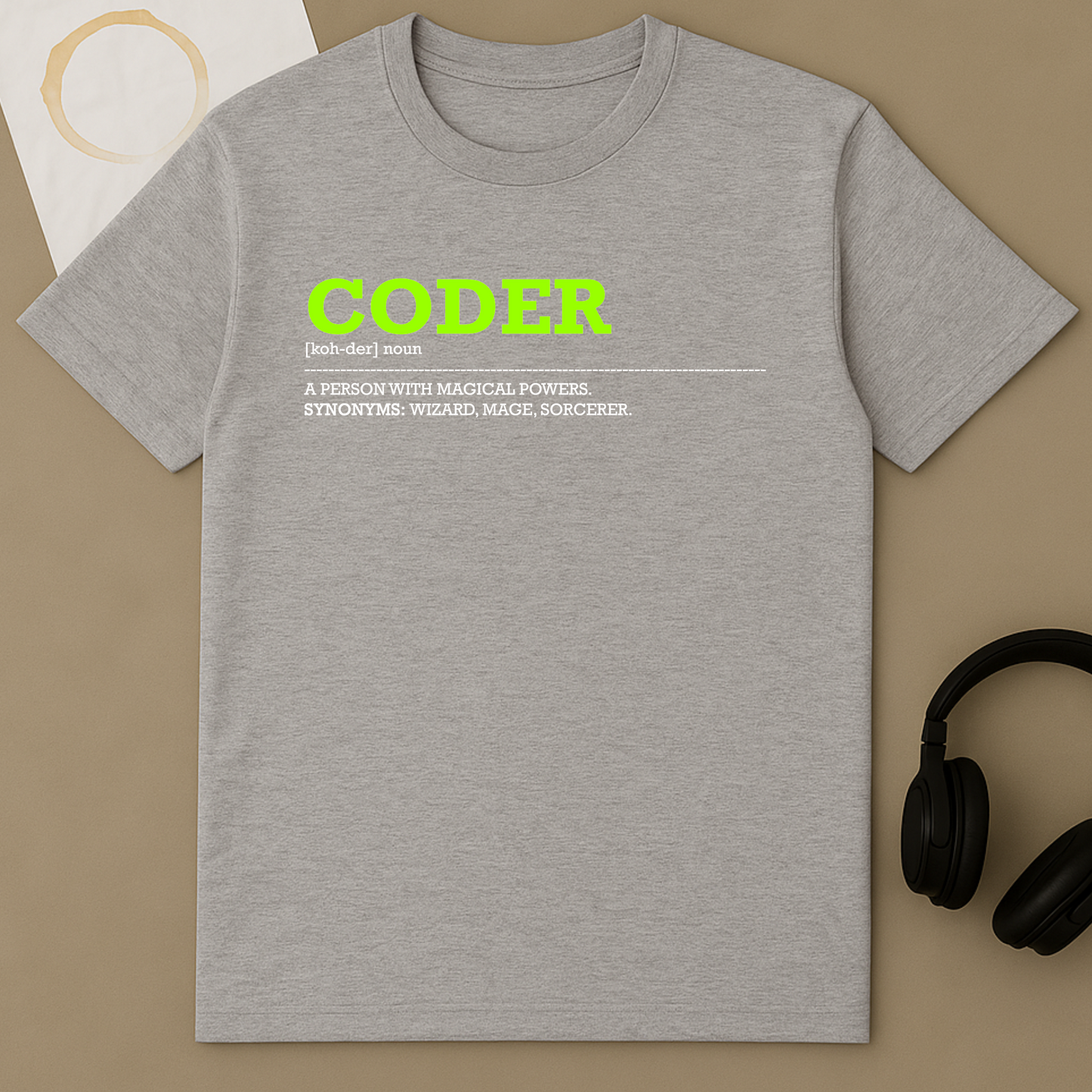 Coding Definition Funny Developer Tech Programmer Design
