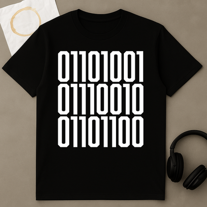 DAD Binary Code – Programmer T-Shirt – product image