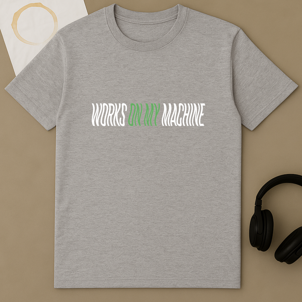 Works on My Machine – Programmer T-Shirt – additional product view 2