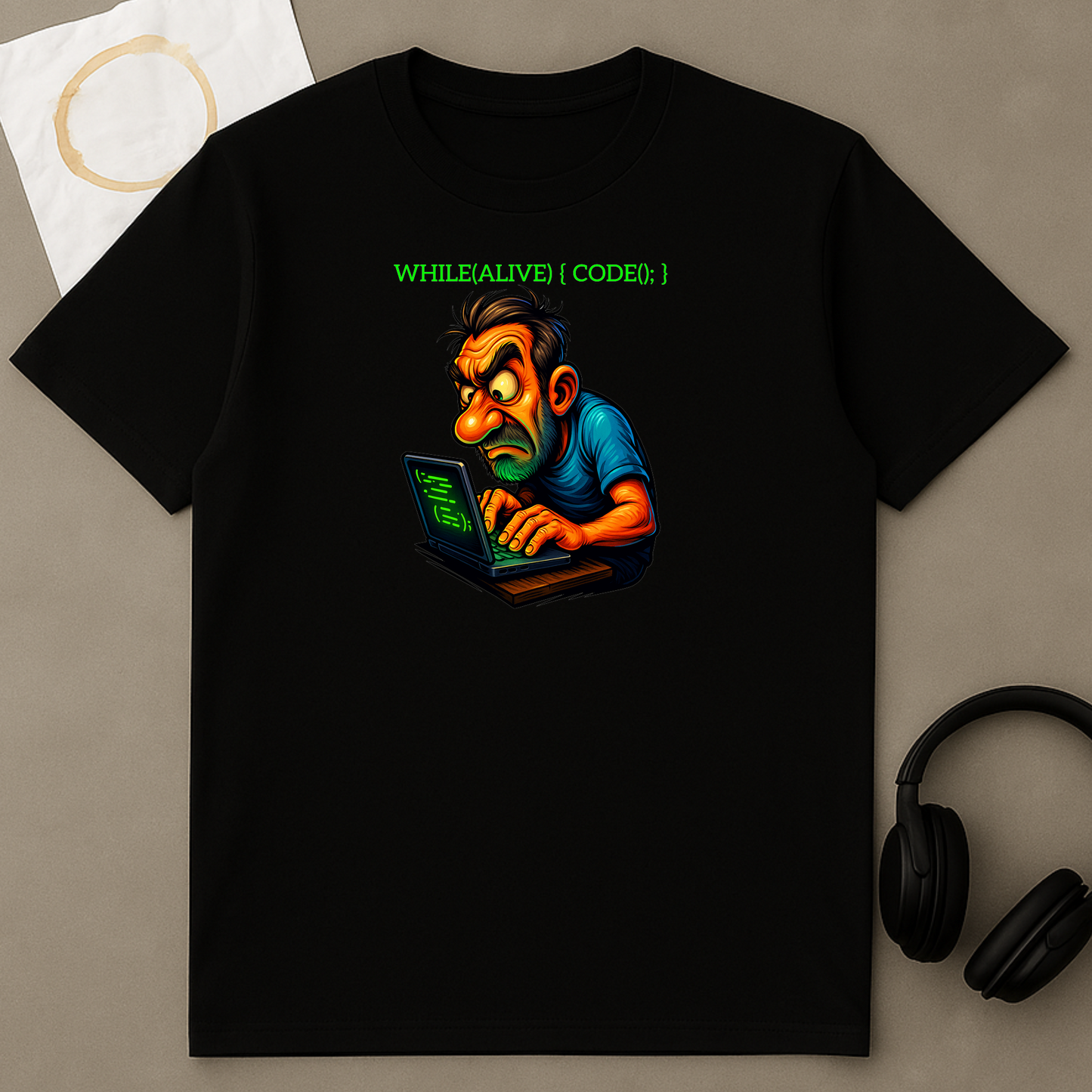 While Alive Code